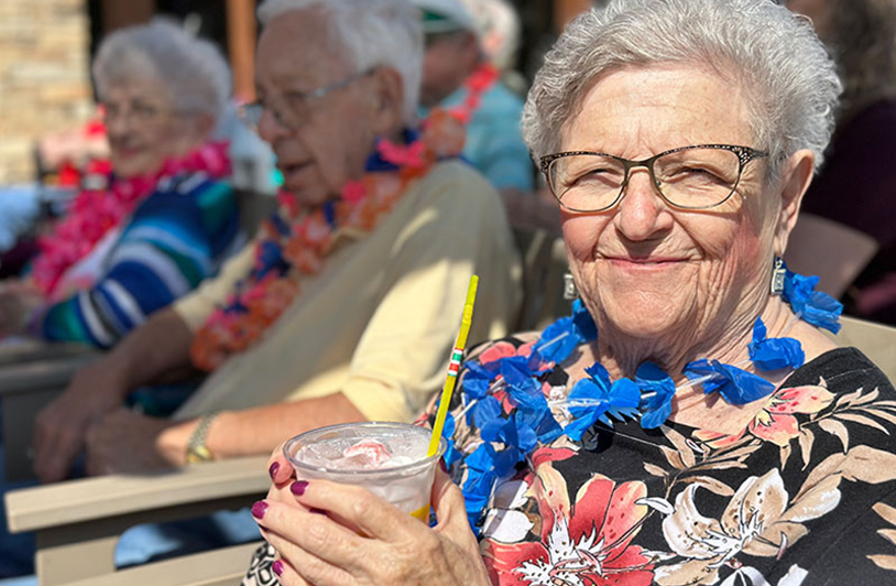 Seniors enjoying life Ballard Glenn Independent Living