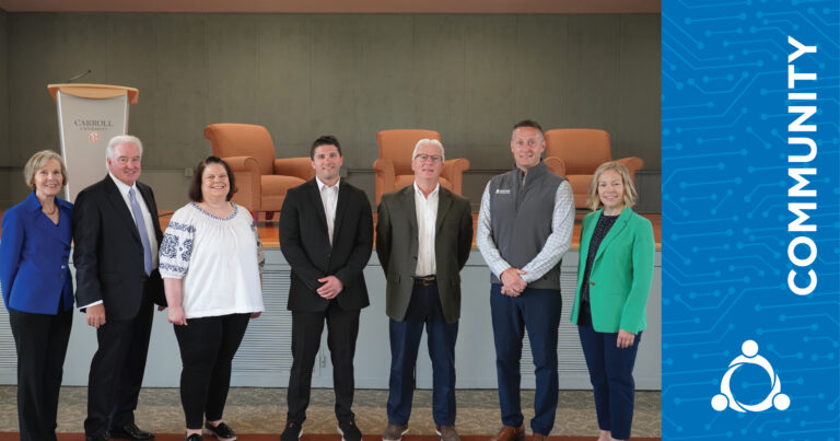 Group of people who served on the panel at the Workforce Summit