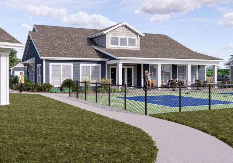 Clubhouse Pickleball Court