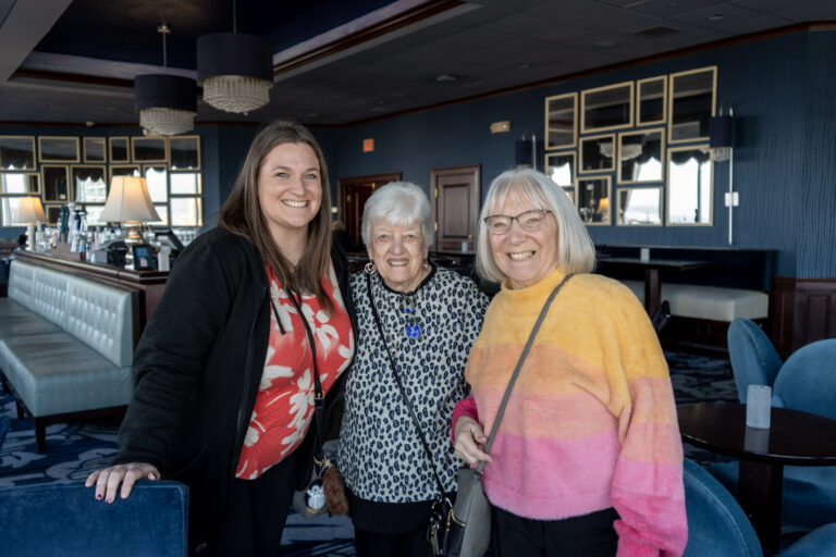 three women enjoying Capri Communities Life on the Road programing for active ageing.