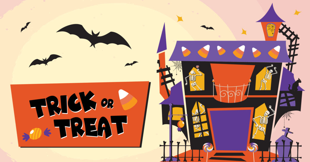 Trick or Treat Event Logo