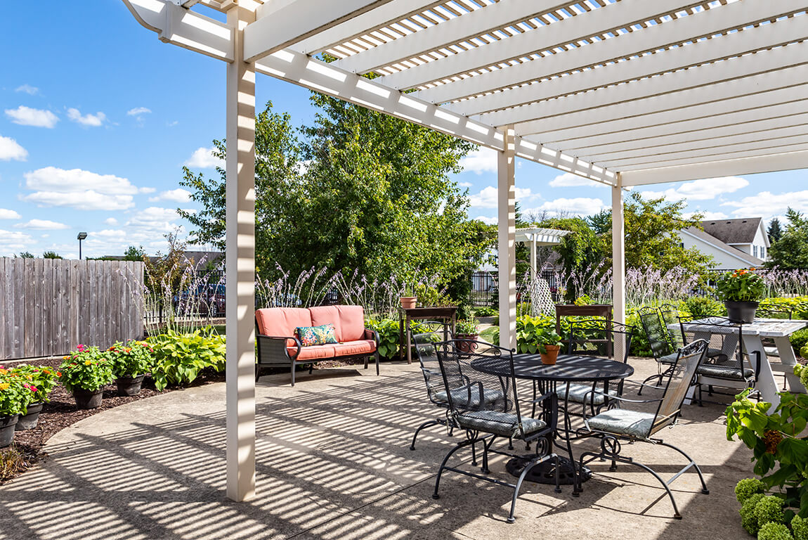 Hyland Campus Outdoor Patio in Sun Prairie, WI